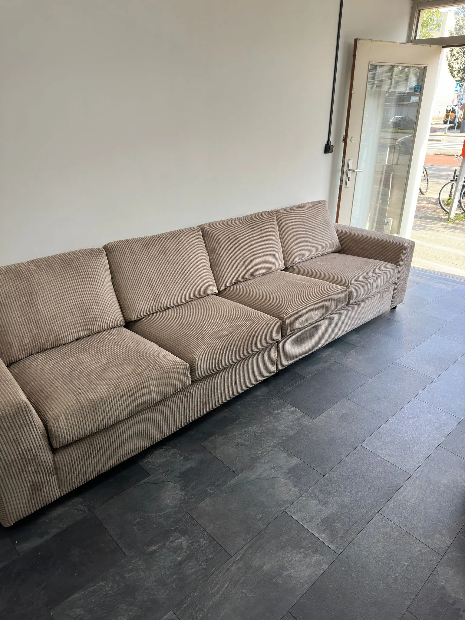 Bank met textuur